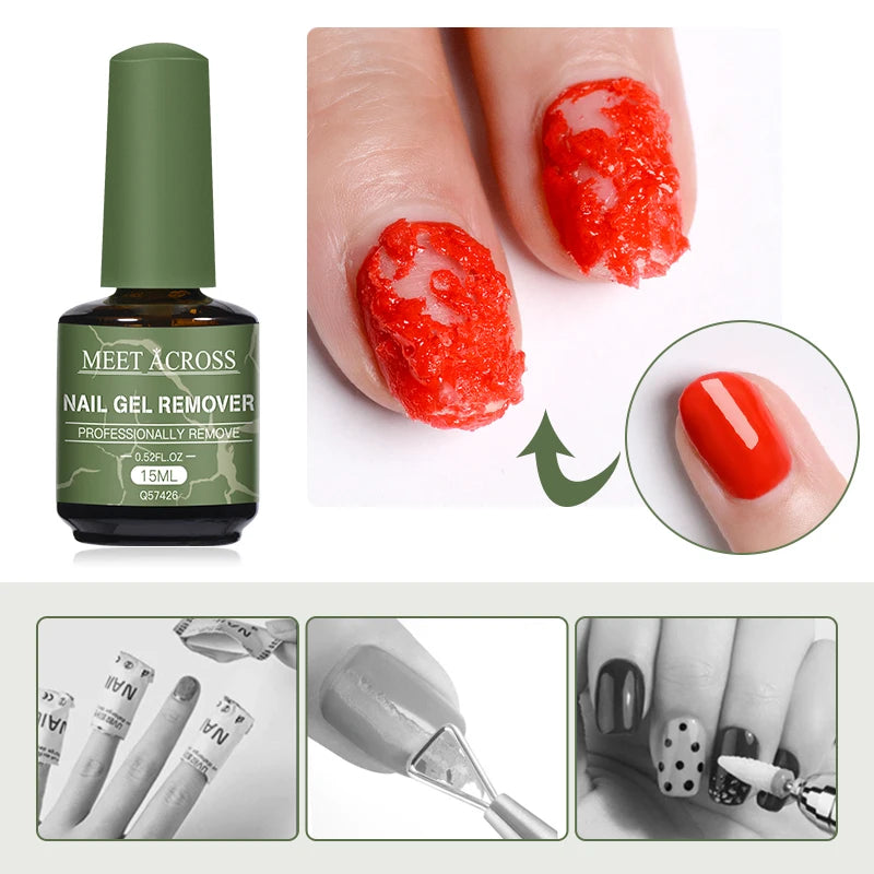 15ml Magic Fast Nail Gel Polish Remover