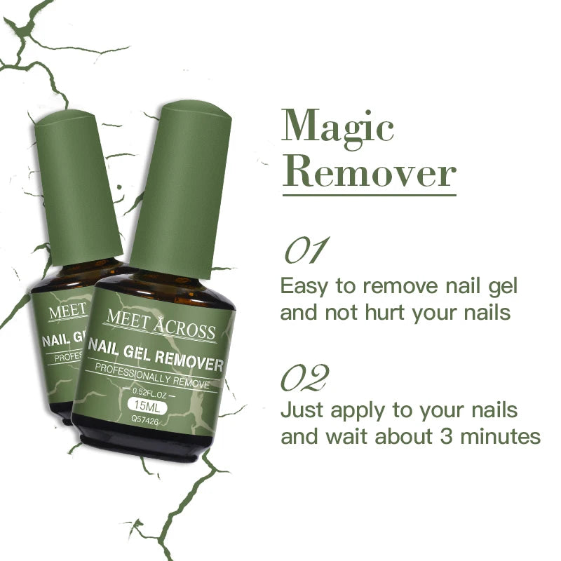 15ml Magic Fast Nail Gel Polish Remover