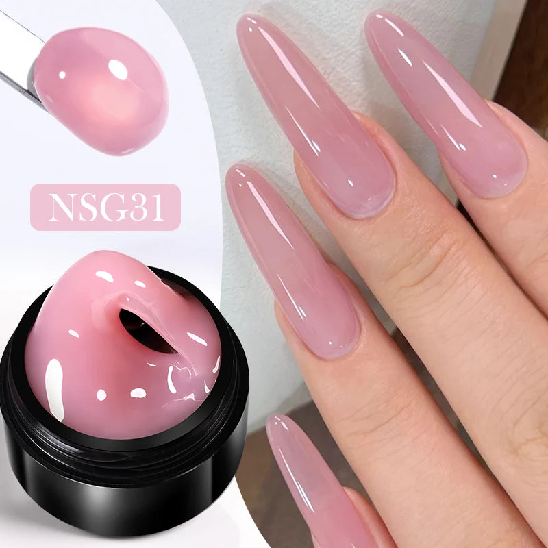 15ml Clear Non Stick Nail Extension Gel/3D Shaping Nail Art