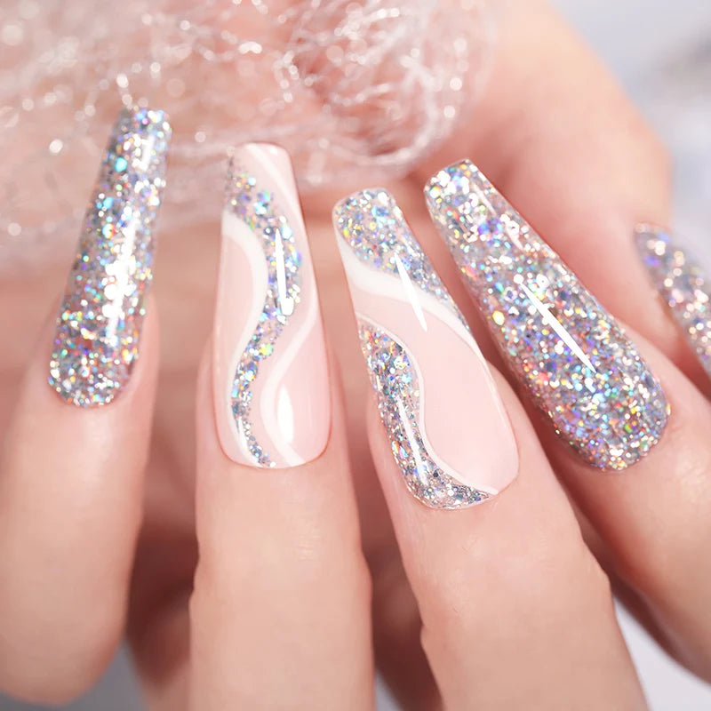 7ml 6Pcs/Set Glitter Gel Nail Polish