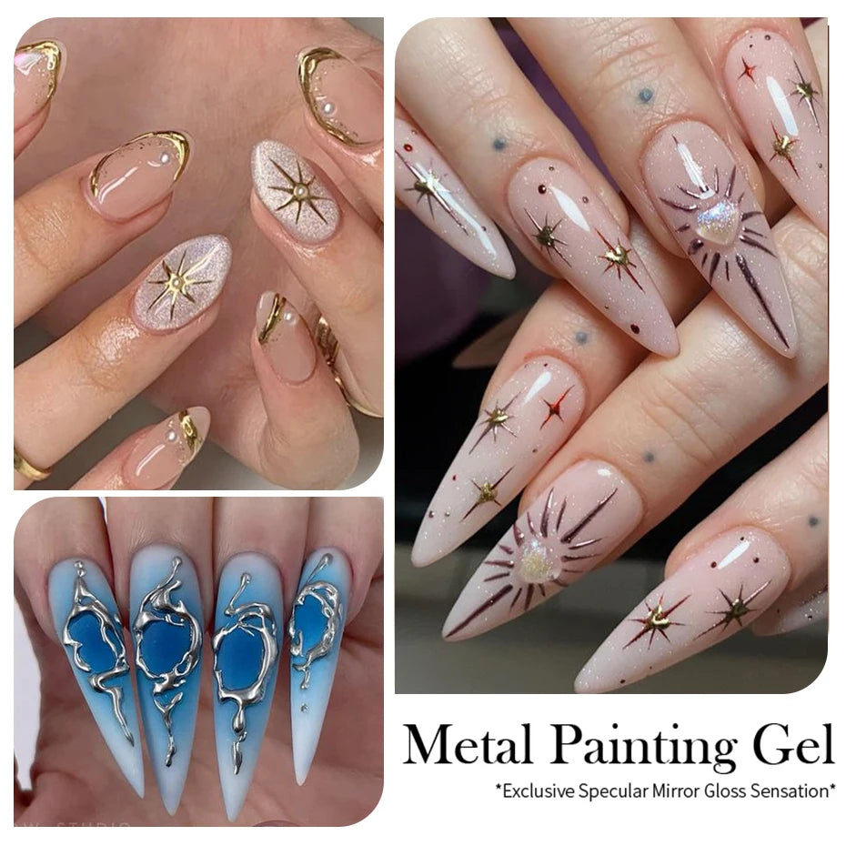 Chrome Polish/Mirror Effect Gel