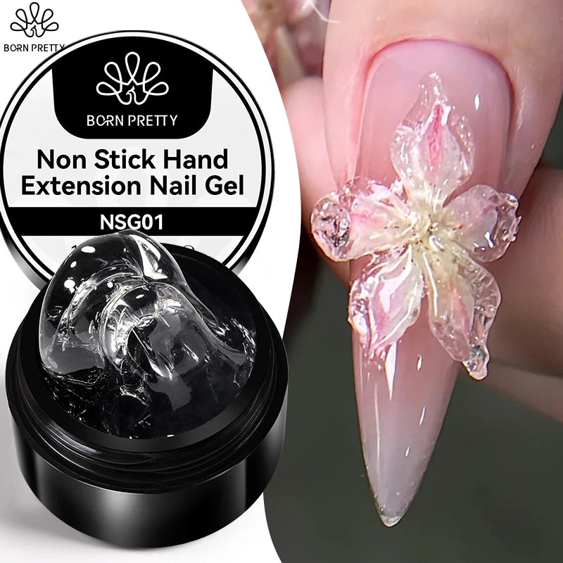 15ml Clear Non Stick Nail Extension Gel/3D Shaping Nail Art