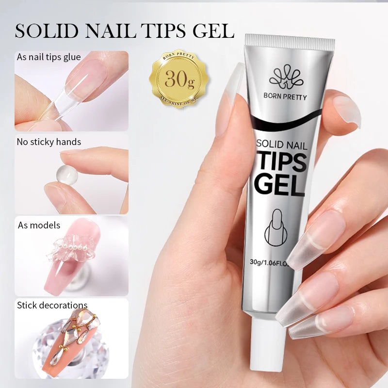 15ml Clear Non Stick Nail Extension Gel/3D Shaping Nail Art