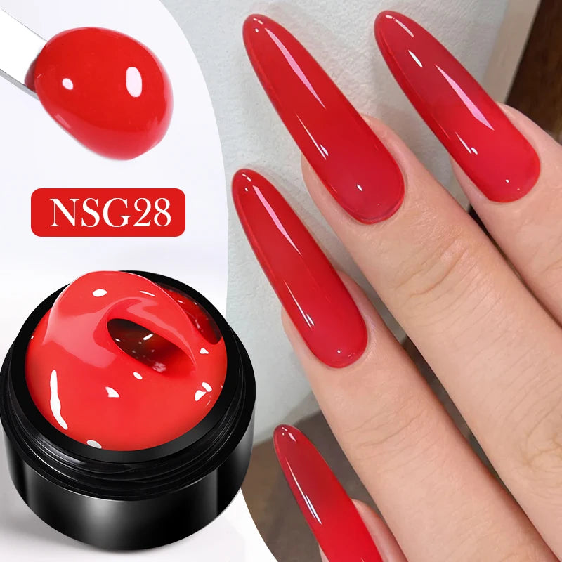 15ml Clear Non Stick Nail Extension Gel/3D Shaping Nail Art
