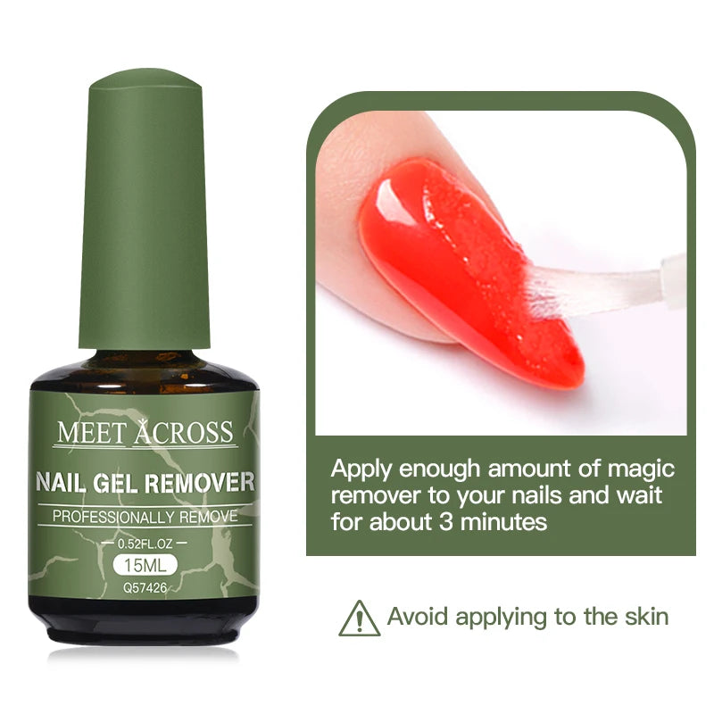 15ml Magic Fast Nail Gel Polish Remover