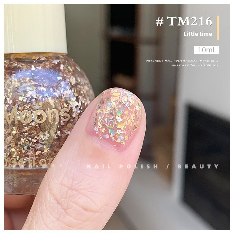 Glitter top coat