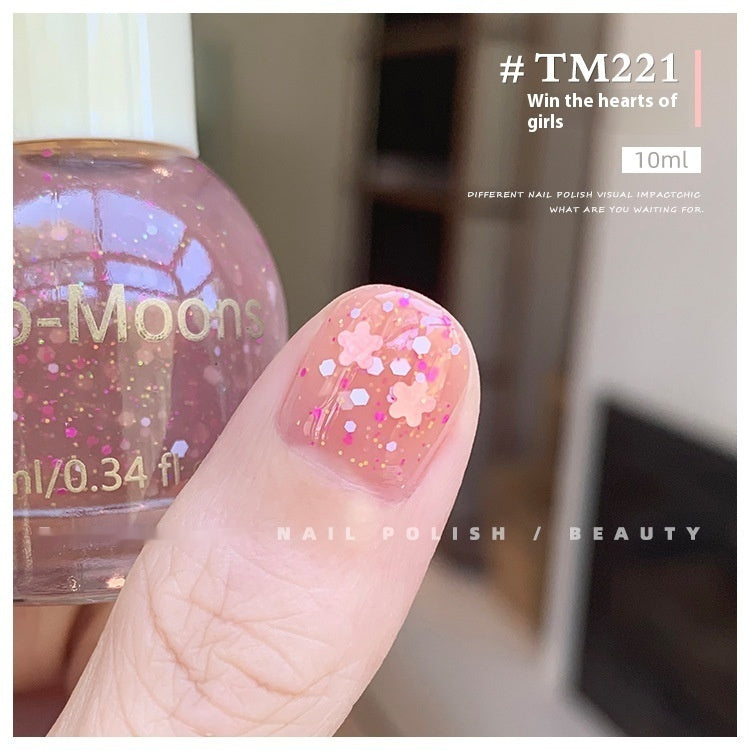 Glitter top coat