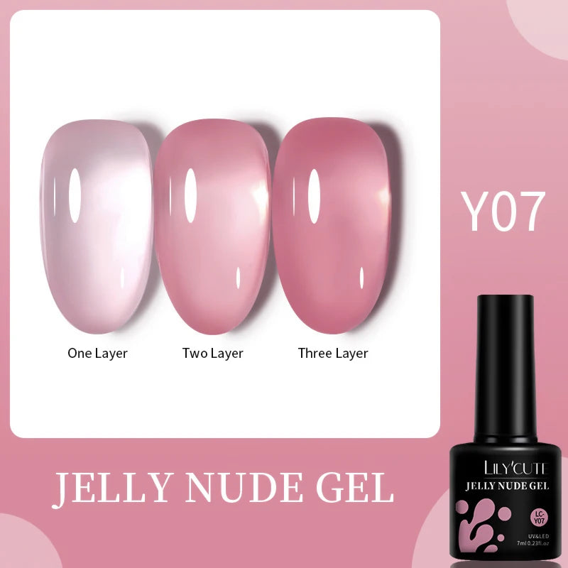 Translucent Jelly Gel Nail Polish