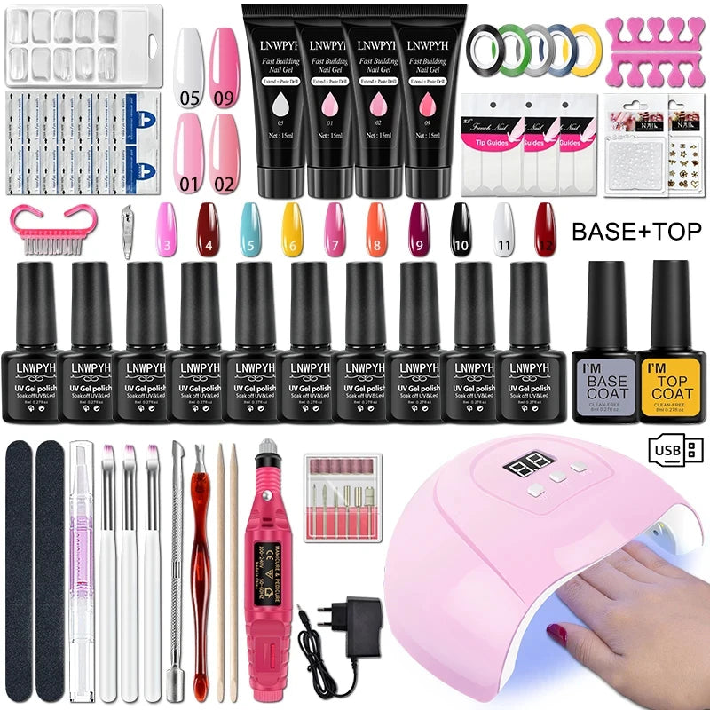 Complete Manicure Set/Nail Art Kit