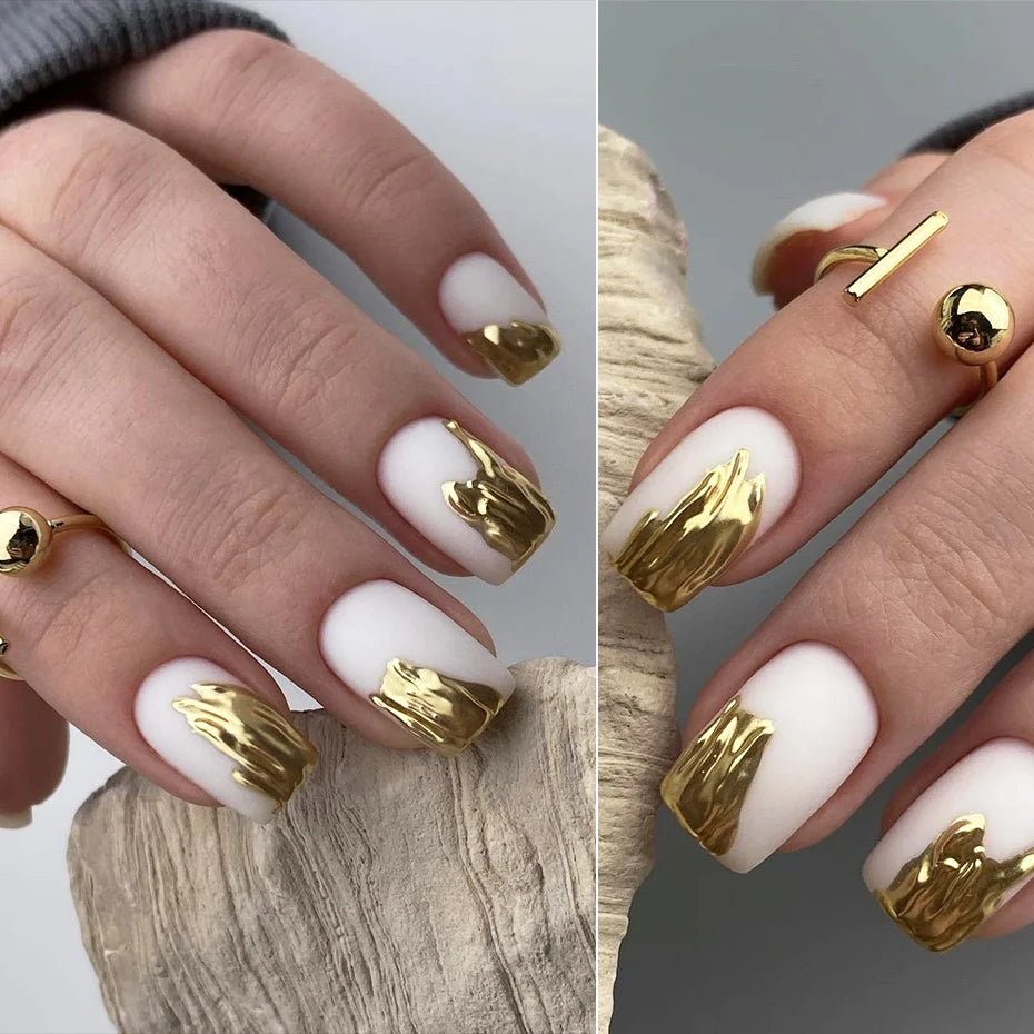 23 Colors Metallic Chrome Nail Powder Set