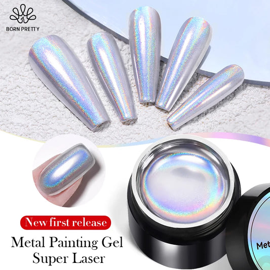 Super Metallic Painting Gel Nail Polish