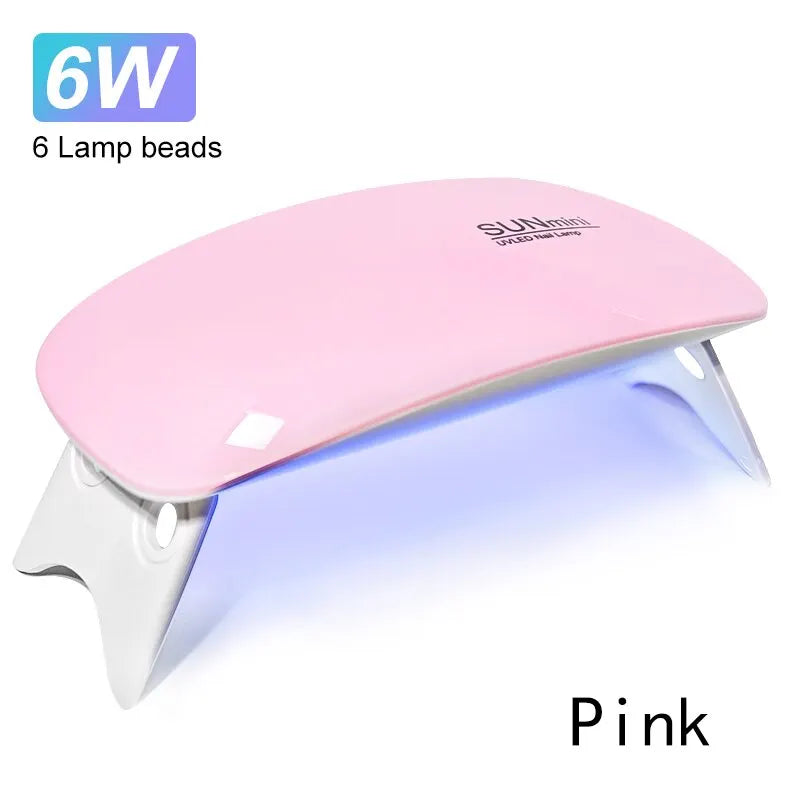 6W Mini Nail Dryer uv/led lamp