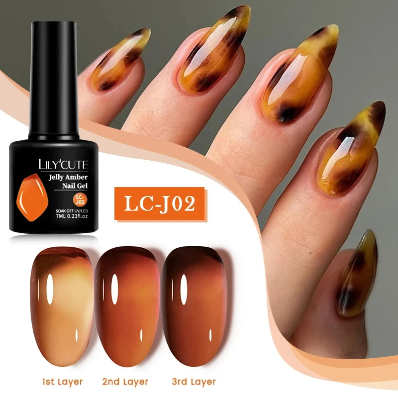 Translucent Jelly Gel Nail Polish