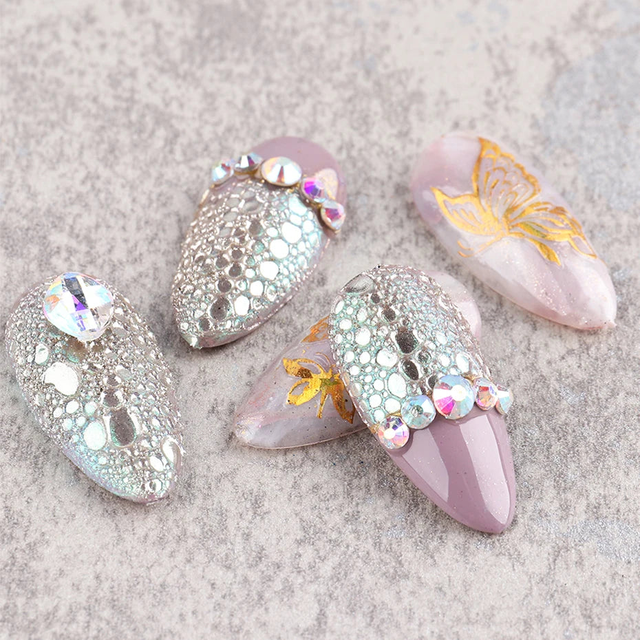 23 Colors Metallic Chrome Nail Powder Set