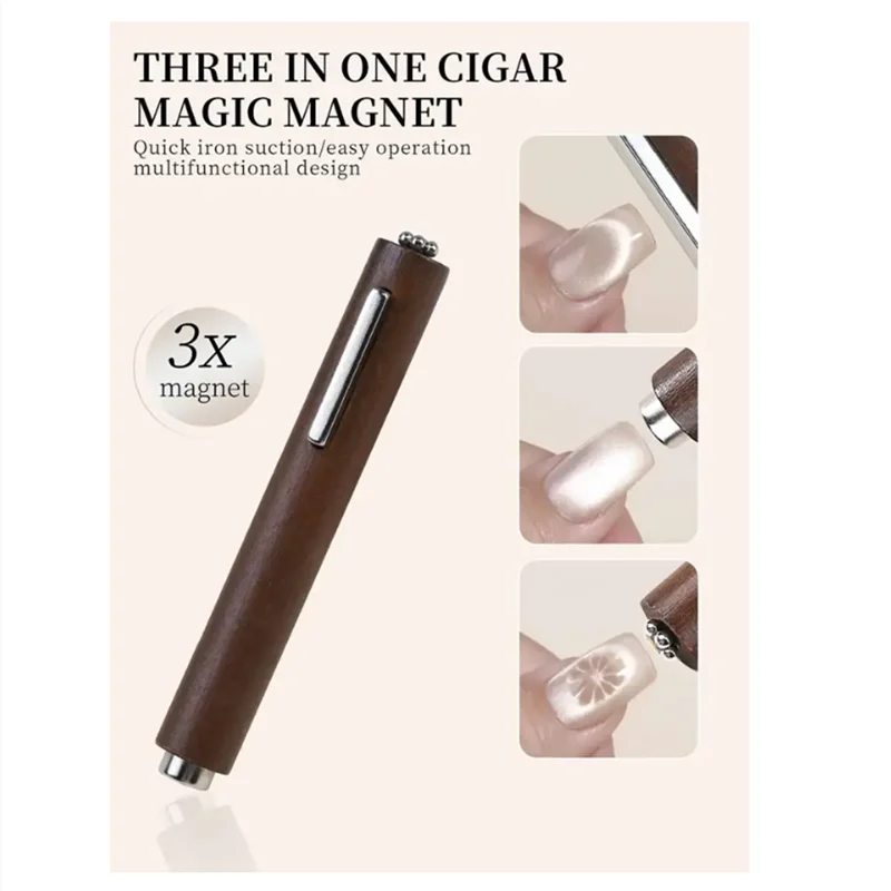 3 IN 1 Multi-function Cat Eye Magnet For Nail Art