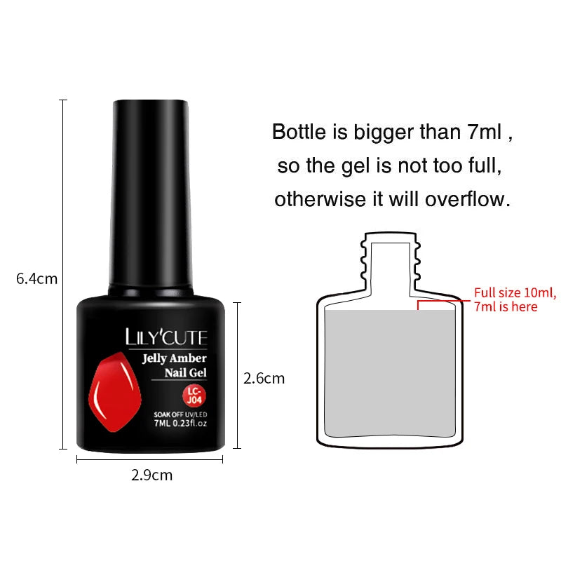 Translucent Jelly Gel Nail Polish