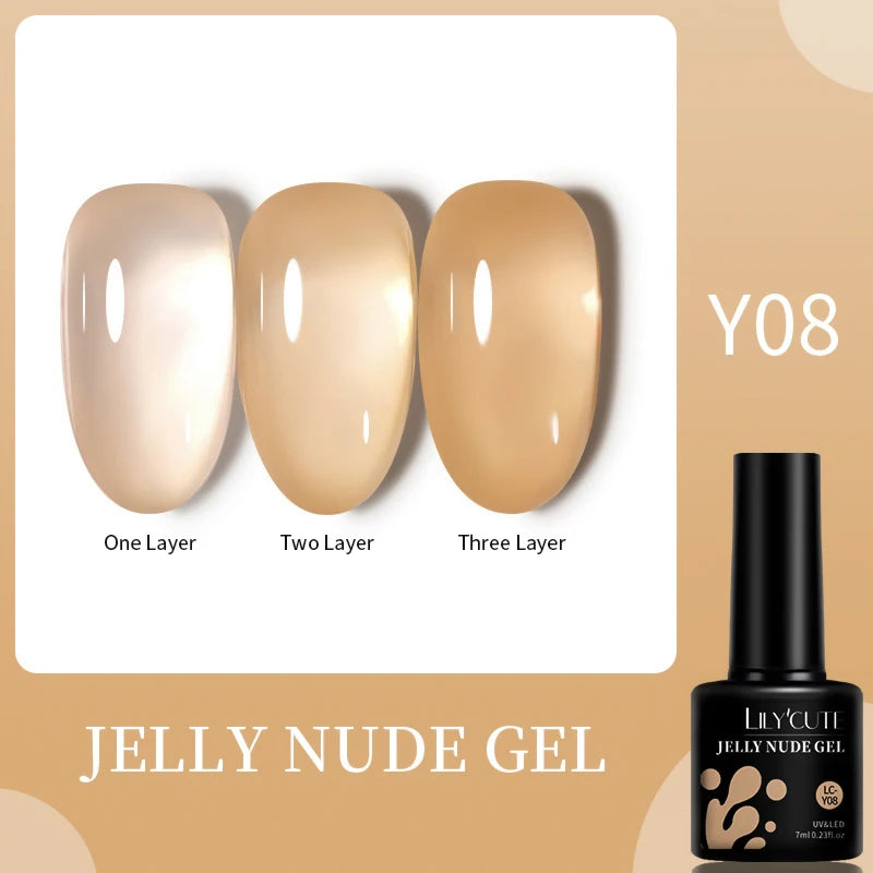 Translucent Jelly Gel Nail Polish